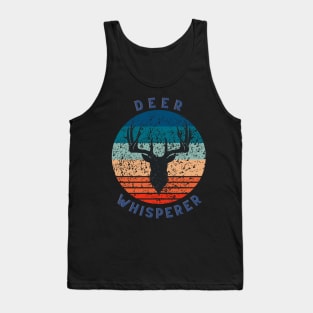 deer whisperer vintage retro Tank Top